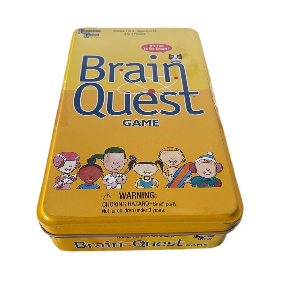 Brain Quest game in Tin